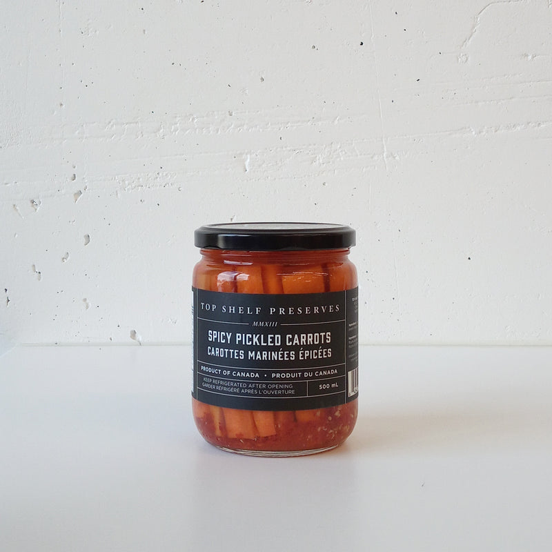 Spiced Pickled Carrots