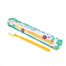 Brosse à dents en bioplastique rechargeable