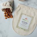Sac à lait végétal en coton biologique