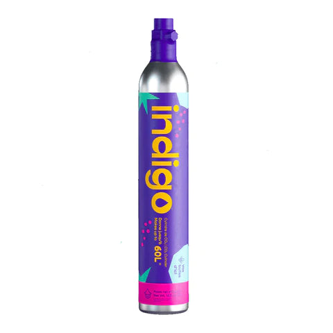NEW! Indigo Soda CO2 bottle