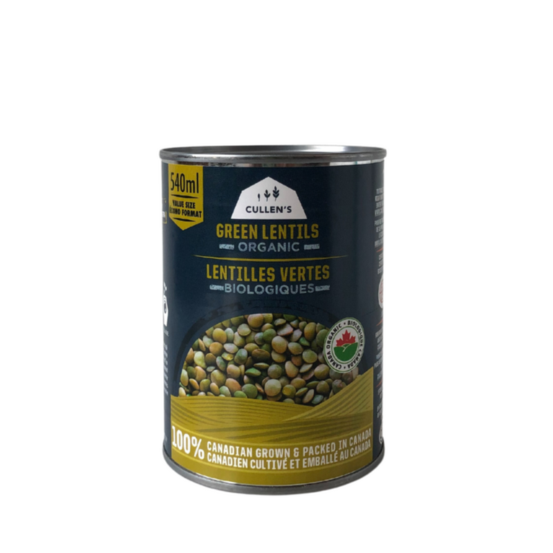 NEW! Canned Green Lentil - Organic