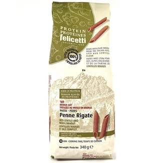 NEW! High-Protein Red Lentil & Whole Wheat Penne - Organic