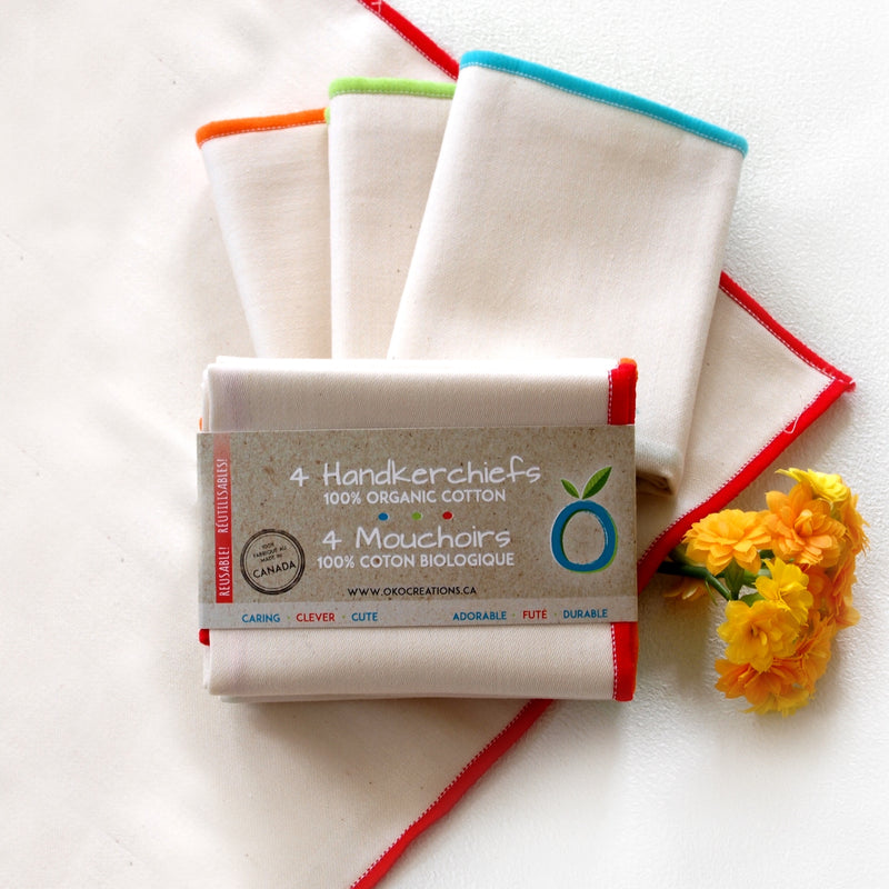 Reusable Handkerchiefs (4-Pack)