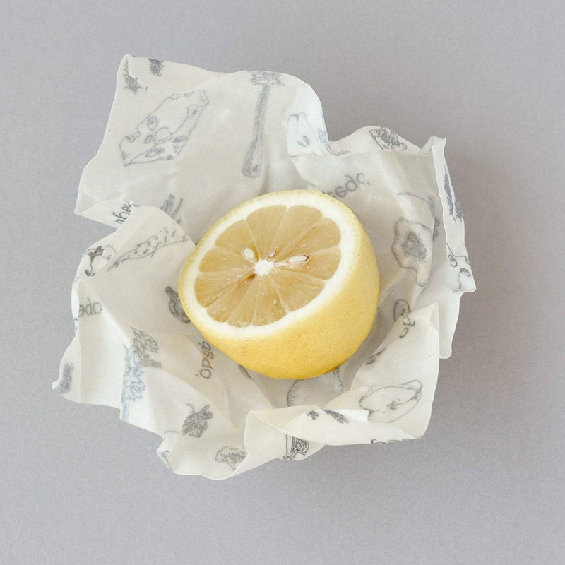 6 SMALL Beeswax Food Wraps