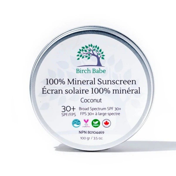 Sunscreen 30+ SPF in a Tin