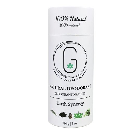 Natural Deodorant in Paper Tube