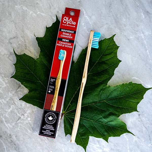 Upcycled Maple Wood Toothbrush