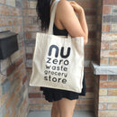 “NU” Medium Cotton Tote