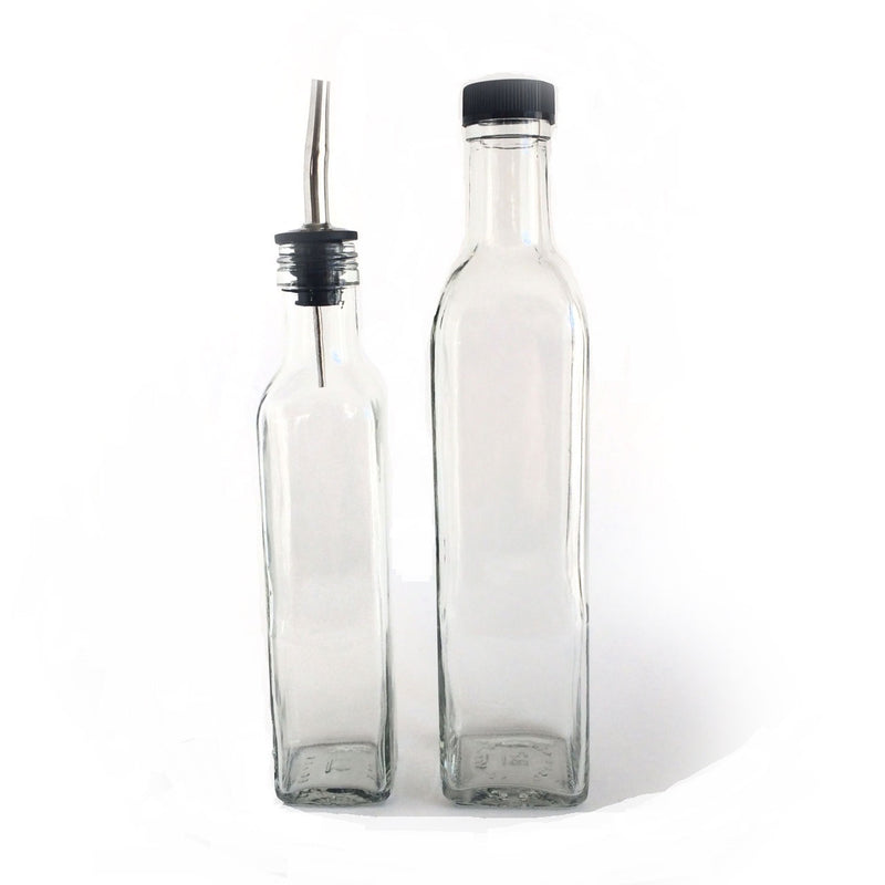 Square Glass Bottle